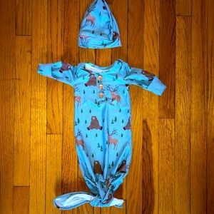 Caden Lane Knotted Gown